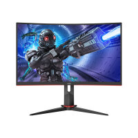 AOC Gaming C32G2ZE/BK - LED monitor - curved - 32" (31.5" viewable) - 1920 x 1080 Full HD (1080p) @ 240 Hz - VA - 300 cd/m&sup2; - 3000:1 - 1 ms - 2xHDMI, DisplayPort - black