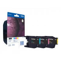 Brother Ink LC-1220 Original Set Cyan, Magenta, Yellow LC1220RBWBPDR