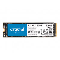 Crucial P2 - Solid state drive - 500 GB - internal - M.2 2280 - PCI Express 3.0 x4 (NVMe) Crucial P2 - Solid state drive - 500 GB - internal - M.2 2280 - PCI Express 3.0 x4 (NVMe)