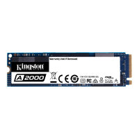 Kingston A2000 - Solid state drive - encrypted - 250 GB - internal - M.2 2280 - PCI Express 3.0 x4 (NVMe) - 256-bit AES Kingston A2000 - Solid state drive - encrypted - 250 GB - internal - M.2 2280 - PCI Express 3.0 x4 (NVMe) - 256-bit AES