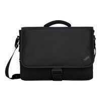 Lenovo ThinkPad Essential Messenger - Notebook carrying case - 15.6" - black - for ThinkBook 14 G2 ITL; 15 G2 ITL; ThinkPad E14 Gen 2; Yoga Slim 7 Carbon 13