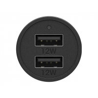 OtterBox Premium - Car power adapter - 12 Watt - 2.4 A - 2 output connectors (2 x USB) - black OtterBox Premium - Car power adapter - 12 Watt - 2.4 A - 2 output connectors (2 x USB) - black