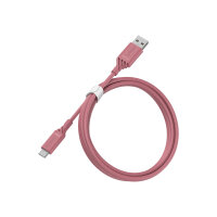 OtterBox Standard - USB cable - USB-C (M) to USB (M) - 1 m - mauve rose OtterBox Standard - USB cable - USB-C (M) to USB (M) - 1 m - mauve rose