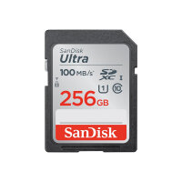 SanDisk Ultra - Flash memory card - 256 GB - UHS Class 1 / Class10 - SDXC UHS-I
