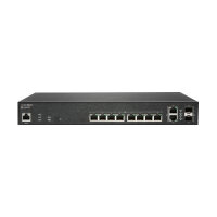 SonicWall Switch SWS12-10FPOE - Switch - Managed - 10 x 10/100/1000 (PoE+) + 2 x Gigabit SFP - desktop - PoE+ (130 W) SonicWall Switch SWS12-10FPOE - Switch - Managed - 10 x 10/100/1000 (PoE+) + 2 x Gigabit SFP - desktop - PoE+ (130 W)