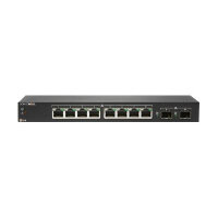 SonicWall Switch SWS12-8 - Switch - Managed - 8 x 10/100/1000 + 2 x Gigabit SFP - desktop SonicWall Switch SWS12-8 - Switch - Managed - 8 x 10/100/1000 + 2 x Gigabit SFP - desktop