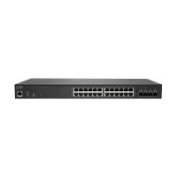 SonicWall Switch SWS14-24FPOE - Switch - Managed - 24 x 10/100/1000 (PoE+) + 4 x 10 Gigabit SFP+ - rack-mountable - PoE+ (410 W) SonicWall Switch SWS14-24FPOE - Switch - Managed - 24 x 10/100/1000 (PoE+) + 4 x 10 Gigabit SFP+ - rack-mountable - PoE+ (410 W)