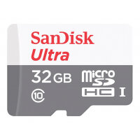 SanDisk Ultra - Flash memory card - 32 GB - Class 10 - microSDHC UHS-I
