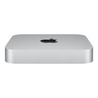 Apple Mac mini - M1 - RAM 8 GB - SSD 256 GB - M1 8-core GPU - GigE - WLAN: Bluetooth 5.0, 802.11a/b/g/n/ac/ax - macOS Big Sur 11.0 - monitor: none