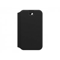 OtterBox Strada Series Via - Flip cover for mobile phone - polyurethane, polycarbonate - black night - slim design - for Apple iPhone 12 mini OtterBox Strada Series Via - Flip cover for mobile phone - polyurethane, polycarbonate - black night - slim design - for Apple iPhone 12 mini