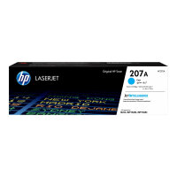 HP 207A - Cyan - original - LaserJet - toner cartridge (W2211A) - for Color LaserJet Pro M255dw, M255nw, MFP M282nw, MFP M283fdn, MFP M283fdw HP 207A - Cyan - original - LaserJet - toner cartridge (W2211A) - for Color LaserJet Pro M255dw, M255nw, MFP M282nw, MFP M283fdn, MFP M283fdw