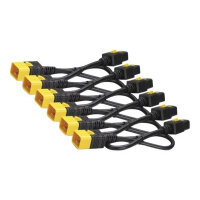 APC - Power cable - IEC 60320 C19 to IEC 60320 C20 - 16 A - 61 cm - latched - black (pack of 6) - for P/N: SMT2200I-AR, SMT2200R2I-AR, SMT3000I-AR, SMT3000R2I-AR, SMX3000HVTUS, SRT10RMXLIX806