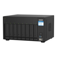 QNAP TS-832PX-4G - NAS server - 8 bays - SATA 6Gb/s - RAID 0, 1, 5, 6, 10, 50, JBOD, 60 - RAM 4 GB - Gigabit Ethernet / 2.5 Gigabit Ethernet / 10 Gigabit Ethernet - iSCSI support QNAP TS-832PX-4G - NAS server - 8 bays - SATA 6Gb/s - RAID 0, 1, 5, 6, 10, 50, JBOD, 60 - RAM 4 GB - Gigabit Ethernet / 2.5 Gigabit Ethernet / 10 Gigabit Ethernet - iSCSI support