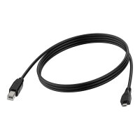 Vision Techconnect - USB cable - USB Type B (M) to Micro-USB Type B (M) - USB 2.0 - 3 A - 1 m - gold flashed contacts - black Vision Techconnect - USB cable - USB Type B (M) to Micro-USB Type B (M) - USB 2.0 - 3 A - 1 m - gold flashed contacts - black