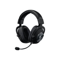 Logitech G Pro X - Headset - full size - LIGHTSPEED - wireless - noise isolating