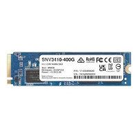 Synology SNV3410 - Solid state drive - 400 GB - internal - M.2 2280 - PCI Express 3.0 x4 (NVMe)