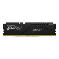 Kingston FURY Beast - DDR5 - kit - 32 GB: 2 x 16 GB - DIMM 288-pin - 5600 MHz / PC5-44800 - CL40 - 1.25 V - unbuffered - on-die ECC - black