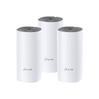 TP-Link Deco E4 - Wi-Fi system (3 routers) - mesh - 802.11a/b/g/n/ac - Dual Band (pack of 3)