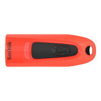 SanDisk Ultra - USB flash drive - 64 GB - USB 3.0 - blue, red (pack of 2)