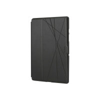 Targus Click-In - Flip cover for tablet - thermoplastic polyurethane (TPU) - black - 10.5" - for Samsung Galaxy Tab A8