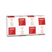Katrin Classic Hand Towel Zig Zag 300 Sheets White (Pack of 20) 64472 Katrin Classic Hand Towel Zig Zag 300 Sheets White (Pack of 20) 64472