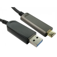 Cables Direct AOCUSB3C-921-10 USB cable 10 m USB 3.2 Gen 1 (3.1 Gen 1) USB A USB C Black