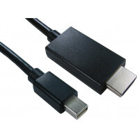 Cables Direct HDMINIDP-HDMI2M video cable adapter 2 m Mini DisplayPort HDMI Black