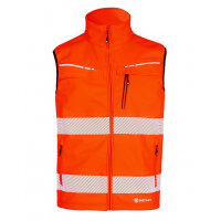 Beeswift DELTIC HI-VIS GILET ORANGE S