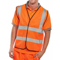 Beeswift En Iso 20471 Vest Orange (Bulk Pack) Orange M (Box of 100)