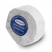 Click Medical Hygiotape 2.5cm x 10m Zinc Oxide Tape Ref CM0549