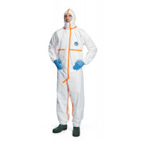Tyvek DuPont 800J Hooded Coverall Size M White Ref TBSH800JM