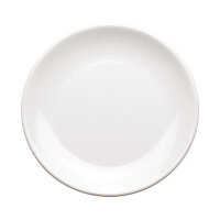 Dish Round 9 Inch 23cm Melamine White (Pack of 6) RD-B004