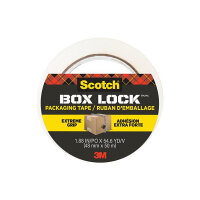 Scotch Box Lock Packaging Tape 3in Core 3950