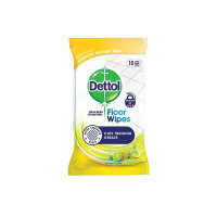Dettol Floor Wipes Biodegradable Citrus x10 Wipes 3213958-S