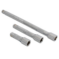 BlueSpot Tools 1/2in Square Drive CV Extension Bar Set 3 Piece