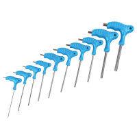 BlueSpot Tools Metric T-Handle Hex Key Set, 10 Piece