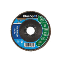BlueSpot Tools Sanding Flap Disc 115mm 40 Grit
