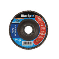 BlueSpot Tools Sanding Flap Disc 115mm 60 Grit