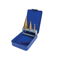 BlueSpot Tools Step Drill Set 4-32mm  3 Piece