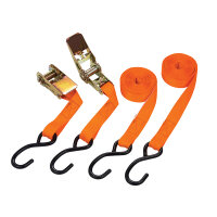 BlueSpot Tools Ratchet Tie-Down Set 25mmx4.5m