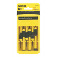 Stanley 6 Piece Precision Screwdriver Set