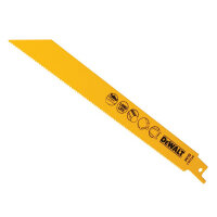 DEWALT Bi-Metal Reciprocating Blade for Metal 203mmx14 TPI (Pack 5)