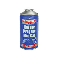 Faithfull Butane Propane Mix Gas Cartridge 170g