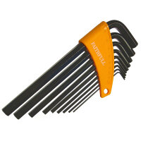 Faithfull Metric Long Arm Hex Key Set, 9 Piece