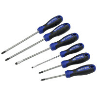 Faithfull Boxed Soft Grip Screwdriver Set, 6 Piece