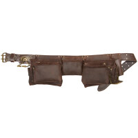 Kuny's 19427 Oiled Leather Construction Apron 12 Pocket