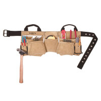 Kuny's AP-622A Carpenter's Apron Split Grain Leather