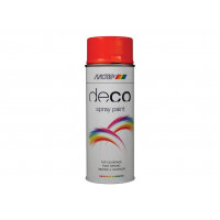 MOTIP Deco Spray Paint High Gloss RAL 2004 Pure Orange 400ml