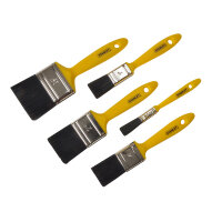 STANLEY Hobby Paint Brush Set of 5 12 25 37 50 & 62mm