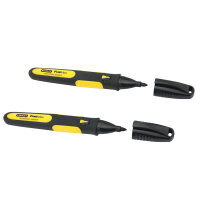 STANLEY Fine Tip Marker Black (Pack 2)